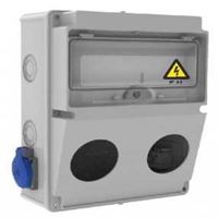 2-Lİ KOMBİNASYON KUTUSU (BOŞ)(290X220)GRİ 1